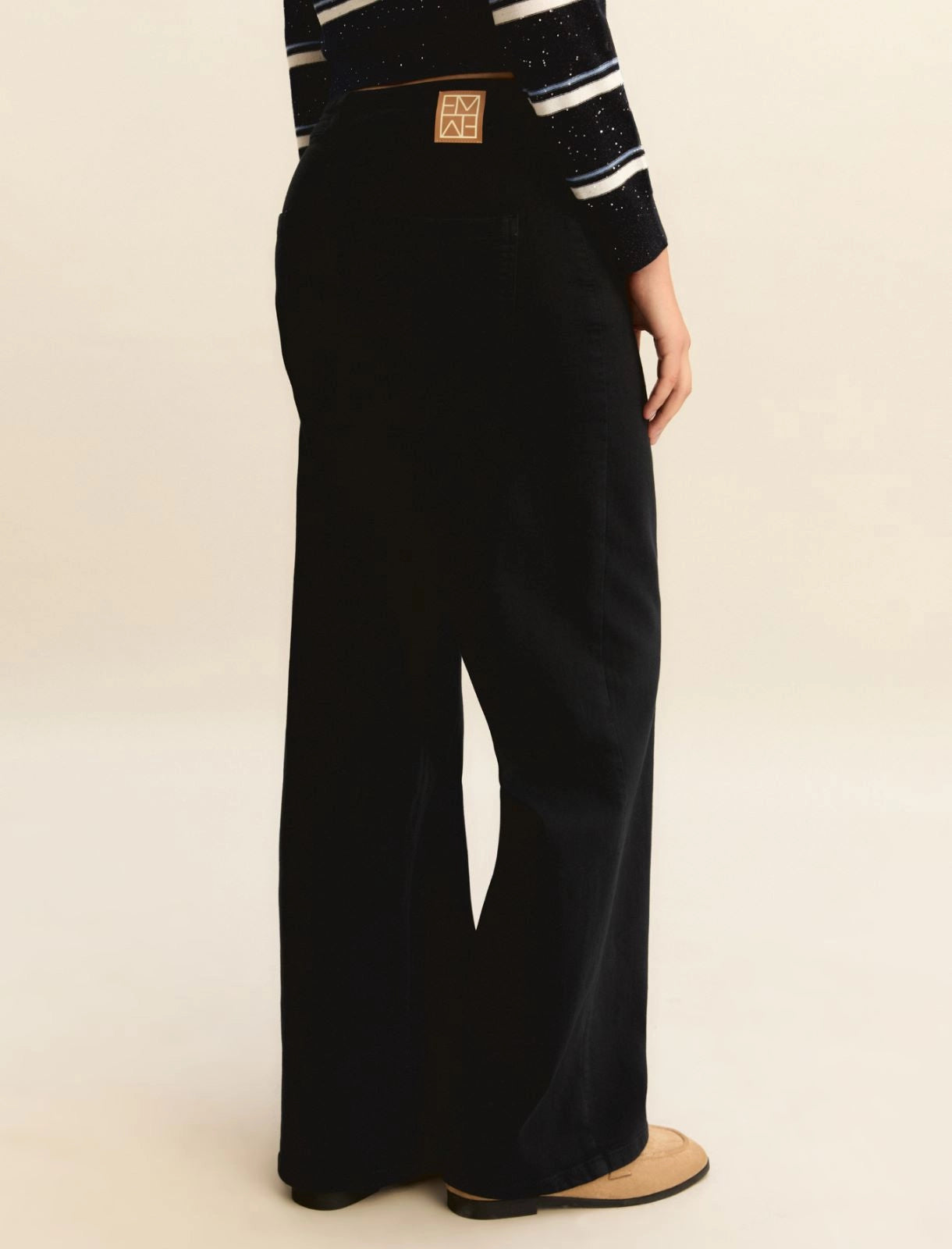 EMME MARELLA pantaloni donna dritto cotone EMMHOBBY 26151312712 007 BLU estate 2026