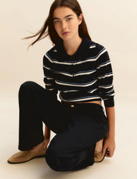 Thumbnail for EMME MARELLA pantaloni donna dritto cotone EMMHOBBY 26151312712 007 BLU estate 2026