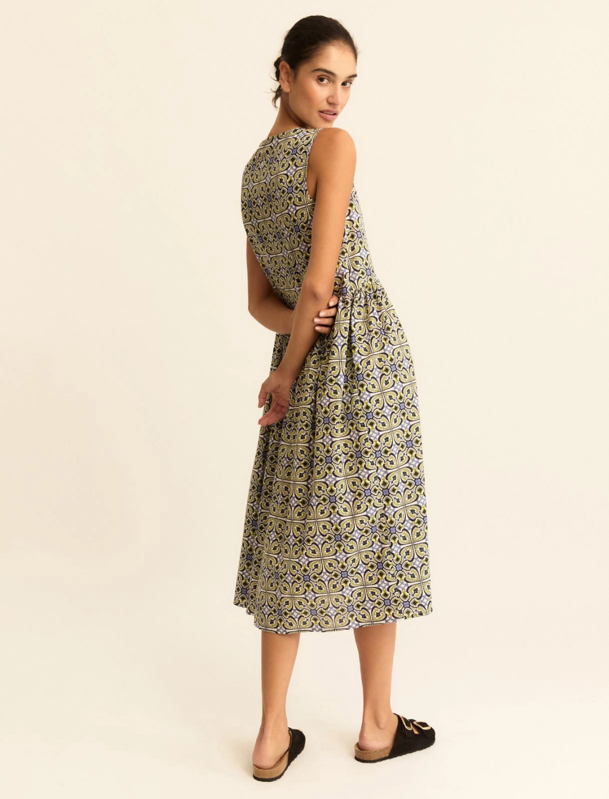 EMME MARELLA abito donna cotone EMMGESTRO 26152213422 009 MULTICOLOR estate 2026