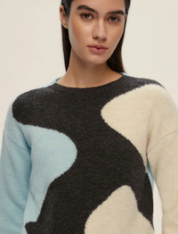 Thumbnail for EMME MARELLA maglione donna girocollo EDITOR 2525366302 004 MULTICOLOR inverno 2025