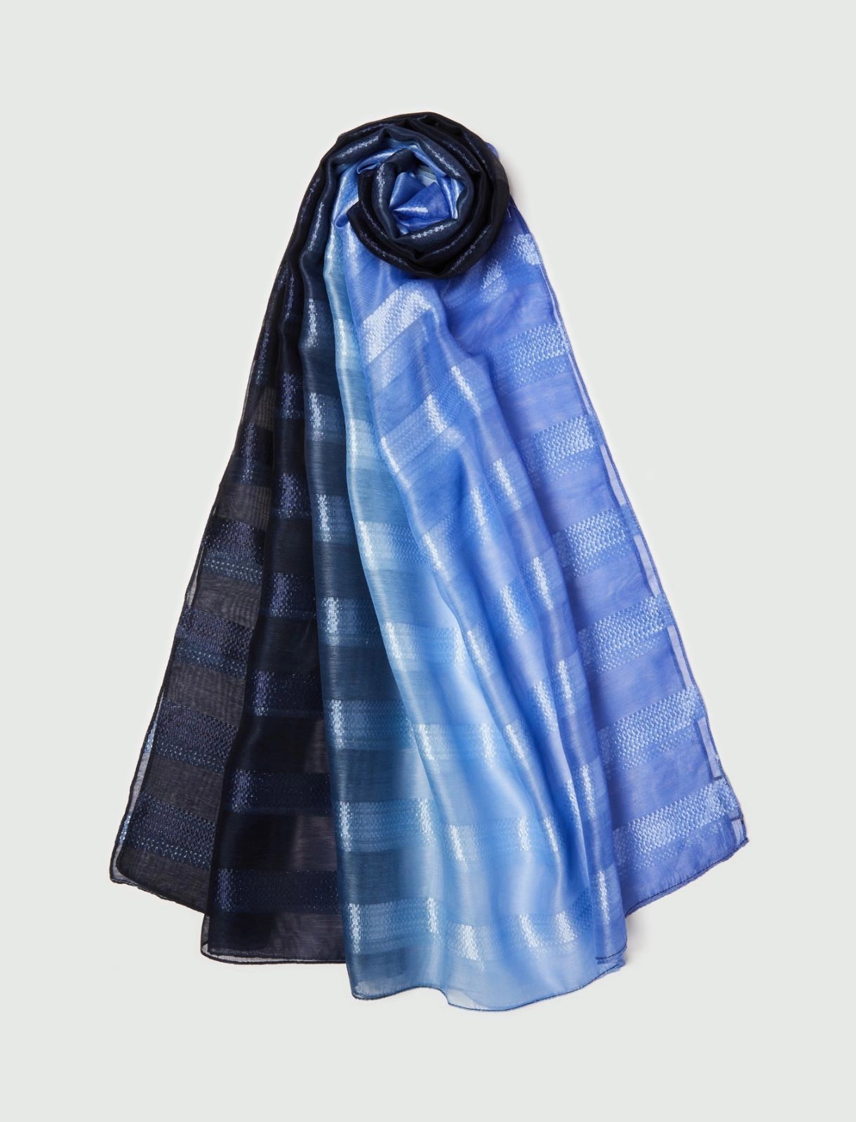 EMME di MARELLA sciarpa donna stola DANILA 24155410322 003 CELESTE BLU estate 2024