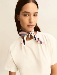 Thumbnail for EMME MARELLA t-shirt donna girocollo cotone EMMMAESTRO 26159710412 001 BIANCO estate 2026