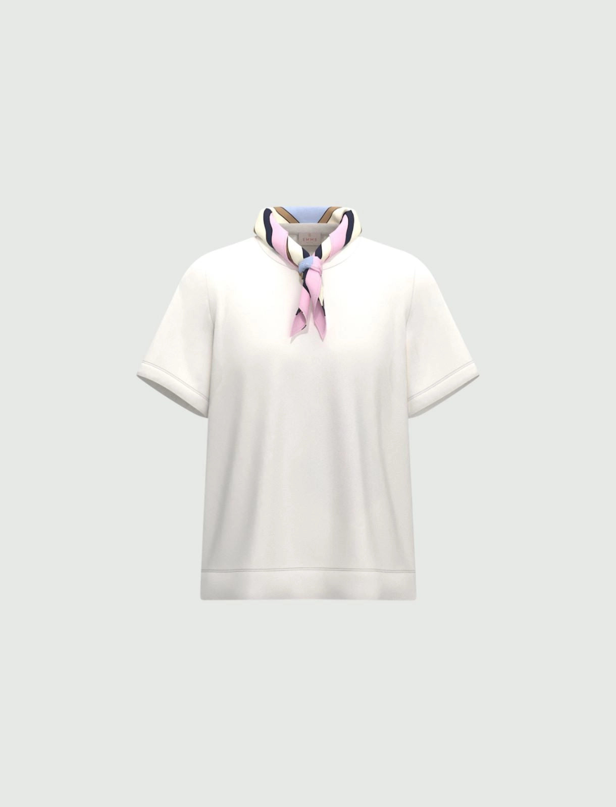 EMME MARELLA t-shirt donna girocollo cotone EMMMAESTRO 26159710412 001 BIANCO estate 2026