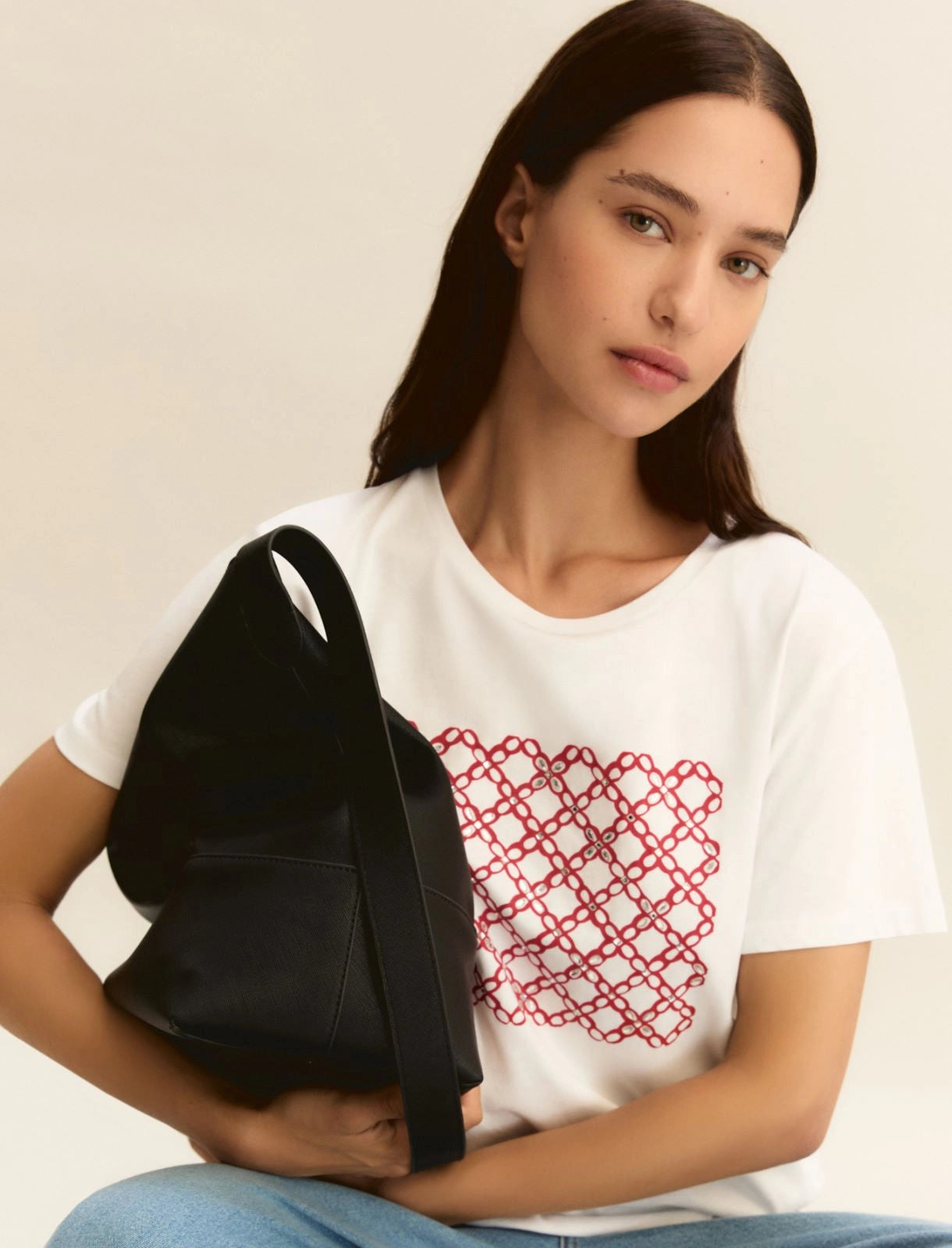 EMME MARELLA t-shirt donna girocollo cotone EMMRACCONTO 26159710512 004 BIANCO estate 2026