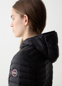 Thumbnail for COLMAR giubbino donna slim cappuccio 2224U 9VX PUNKY 99 NERO estate 2025