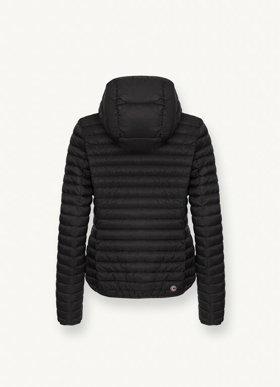 COLMAR giubbino donna slim cappuccio 2224U 9VX PUNKY 99 NERO estate 2025