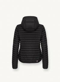 Thumbnail for COLMAR giubbino donna slim cappuccio 2224U 9VX PUNKY 99 NERO estate 2025