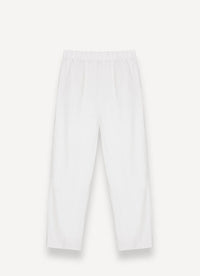 Thumbnail for COLMAR pantaloni donna lino cotone pinces vita con elastico 0699 1ZA KAPAMA 01 BIANCO estate 2025
