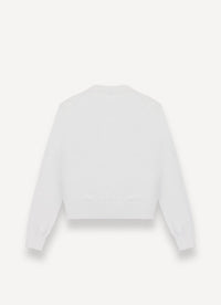 Thumbnail for COLMAR maglione donna cotone girocollo colorblock 4389 5ZH GIFT 01 BIANCO estate 2025