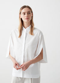 Thumbnail for COLMAR camicia donna cotone collo coreana over 8428 4ZA PAMUK 01 BIANCO estate 2025
