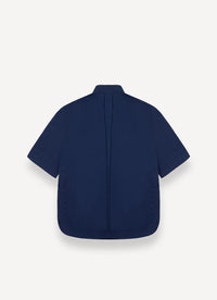 Thumbnail for COLMAR camicia donna cotone collo coreana over 8428 4ZA PAMUK 68 BLU estate 2025