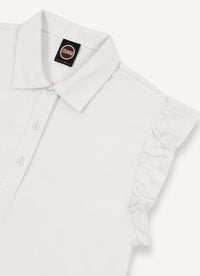 Thumbnail for COLMAR polo donna cotone manica corta 8744 4SH MONDAY 01 BIANCO estate 2025
