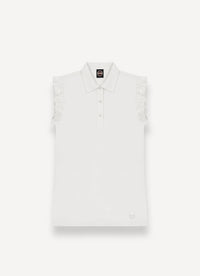 Thumbnail for COLMAR polo donna cotone manica corta 8744 4SH MONDAY 01 BIANCO estate 2025