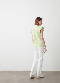 Thumbnail for COLMAR polo donna cotone manica corta 8744 4SH MONDAY 701 VERDE LIME estate 2025