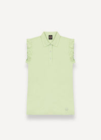 Thumbnail for COLMAR polo donna cotone manica corta 8744 4SH MONDAY 701 VERDE LIME estate 2025