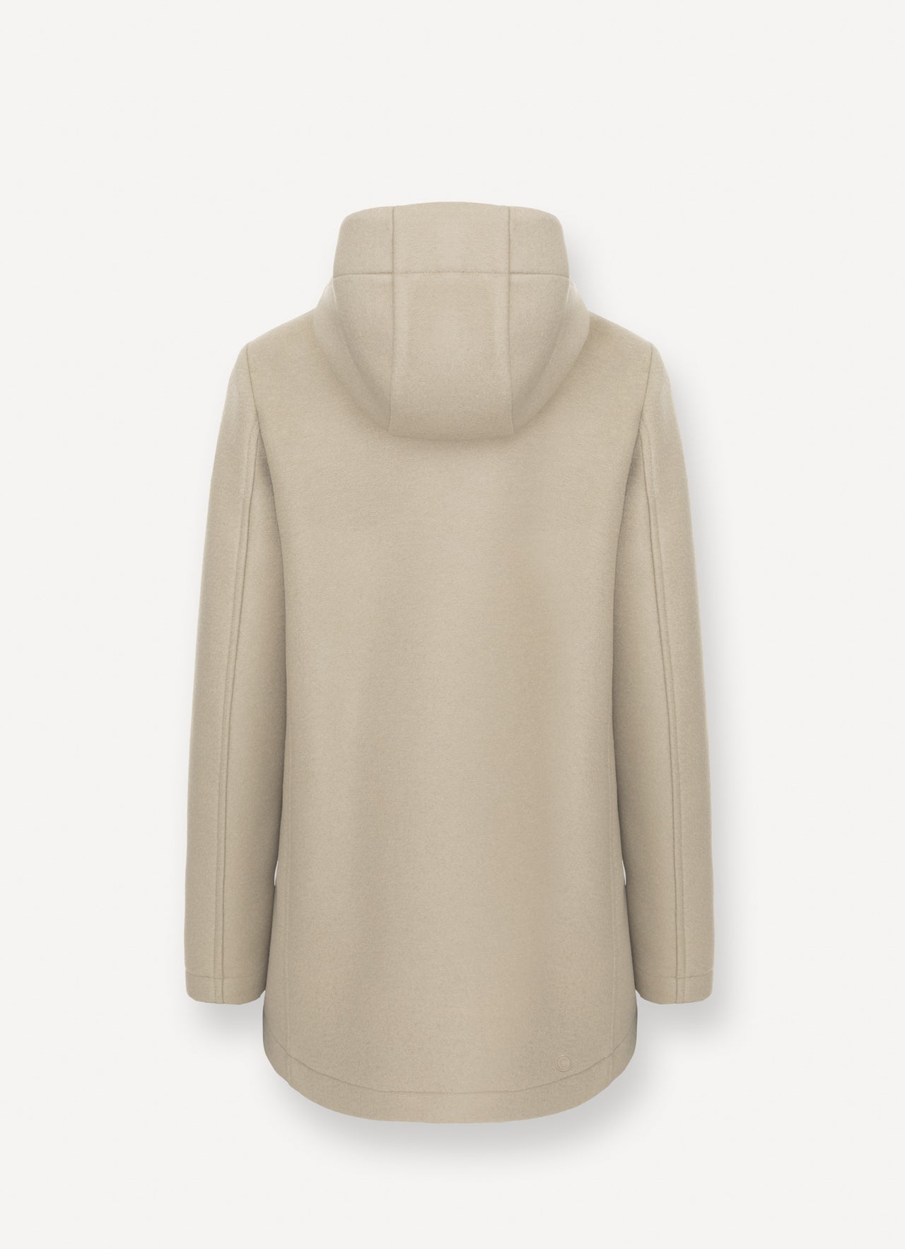 COLMAR giubbotto cappotto donna panno lana cappuccio 2048R 5ZO TASTEFUL 274 BEIGE inverno 2025