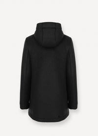 Thumbnail for COLMAR giubbotto cappotto donna panno lana cappuccio 2048R 5ZO TASTEFUL 99 NERO inverno 2025