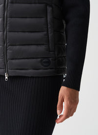 Thumbnail for COLMAR giubbotto donna piumino cappuccio 2095 6ZP SMOKY 99 NERO inverno 2025