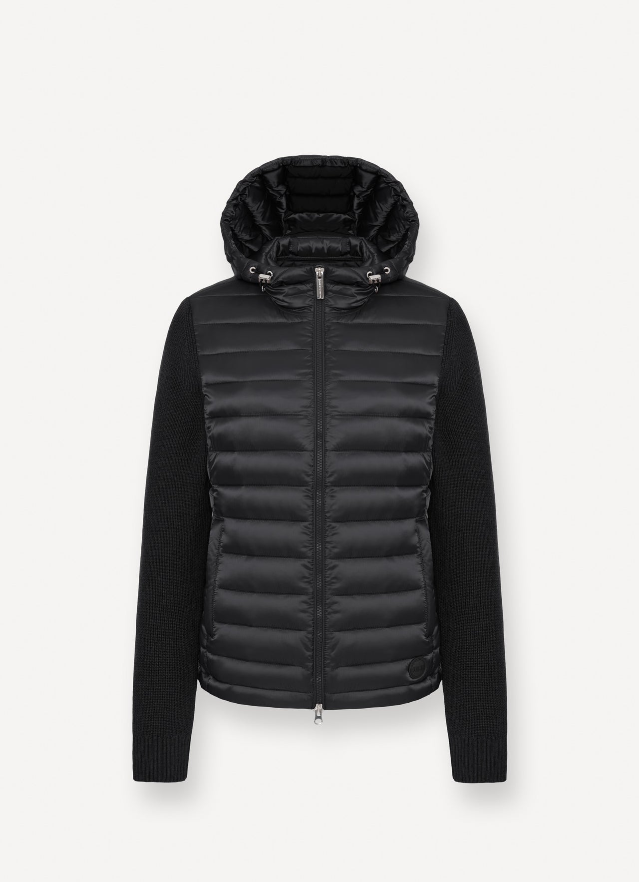 COLMAR giubbotto donna piumino cappuccio 2095 6ZP SMOKY 99 NERO inverno 2025