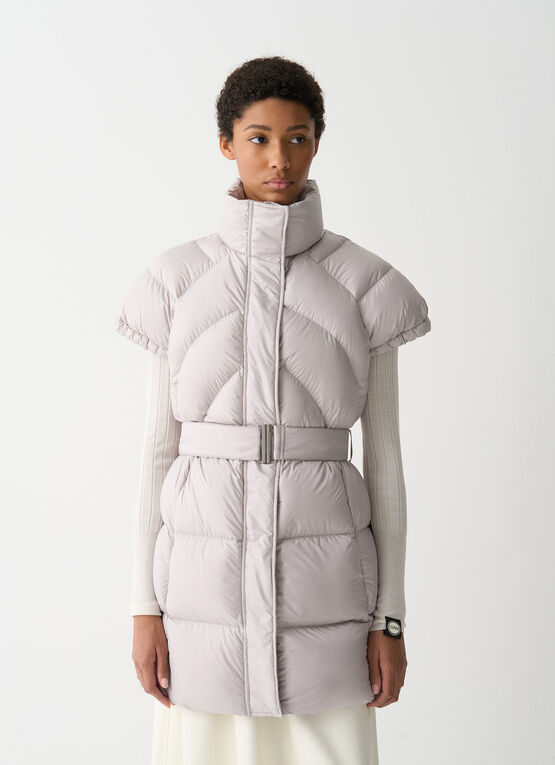 COLMAR giubbotto donna piumino manica corta 2246 2XX CAPTION 06 BEIGE inverno 2025