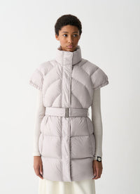 Thumbnail for COLMAR giubbotto donna piumino manica corta 2246 2XX CAPTION 06 BEIGE inverno 2025