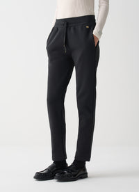 Thumbnail for COLMAR pantaloni donna tuta felpa cotone 9258 3ZN LADYBIRD 99 NERO inverno 2025