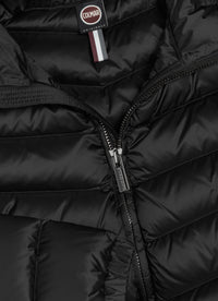 Thumbnail for COLMAR giubbotto donna piumino cappuccio 2219 2YO DELUXE 99 NERO inverno 2025