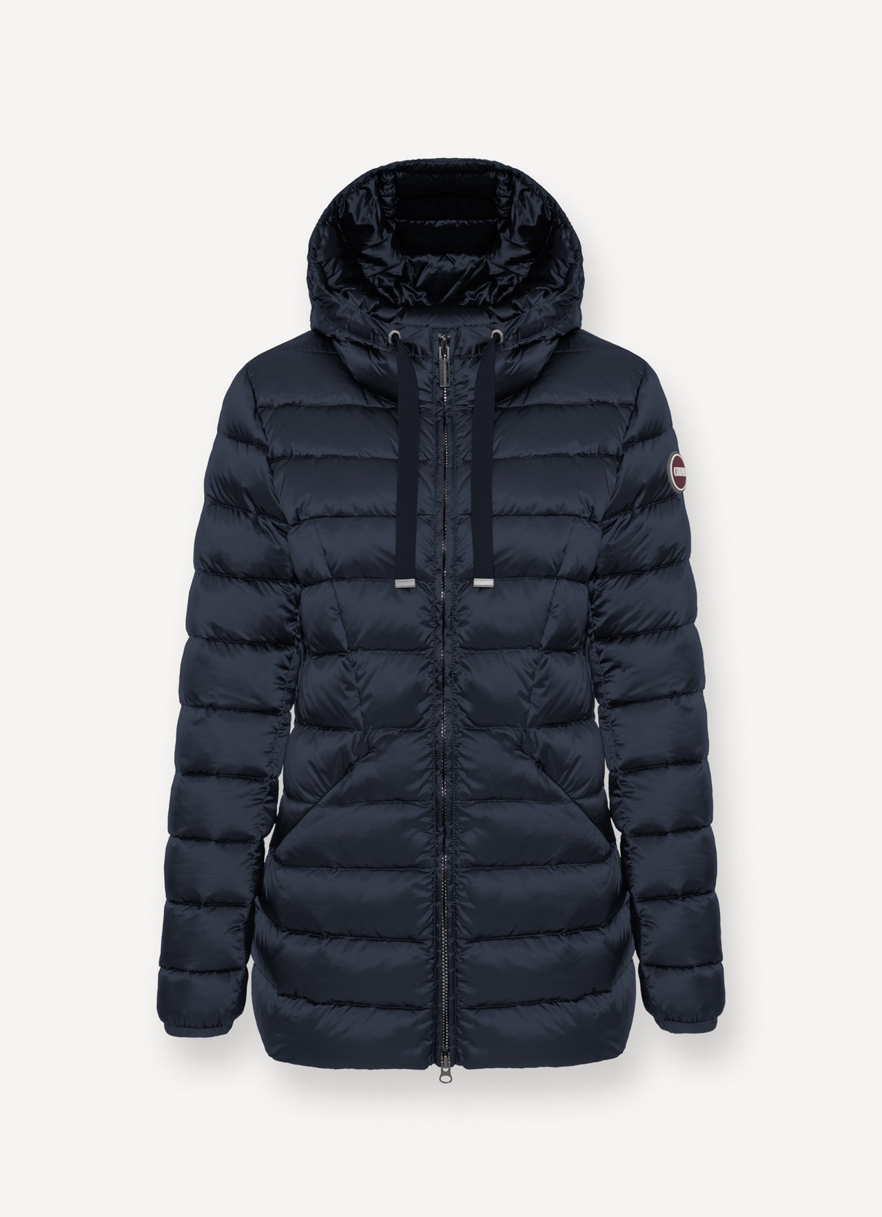 COLMAR giubbotto donna piumino cappuccio copri giacca 2226 2YO DELUXE 68 BLU inverno 2025