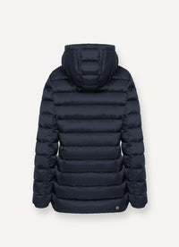 Thumbnail for COLMAR giubbotto donna piumino cappuccio copri giacca 2226 2YO DELUXE 68 BLU inverno 2025