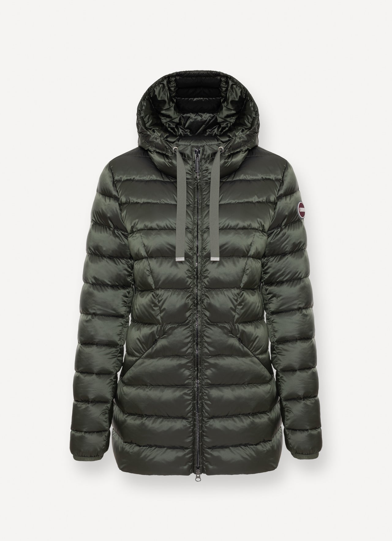 COLMAR giubbotto donna piumino cappuccio copri giacca 2226 2YO DELUXE 98 VERDE inverno 2025