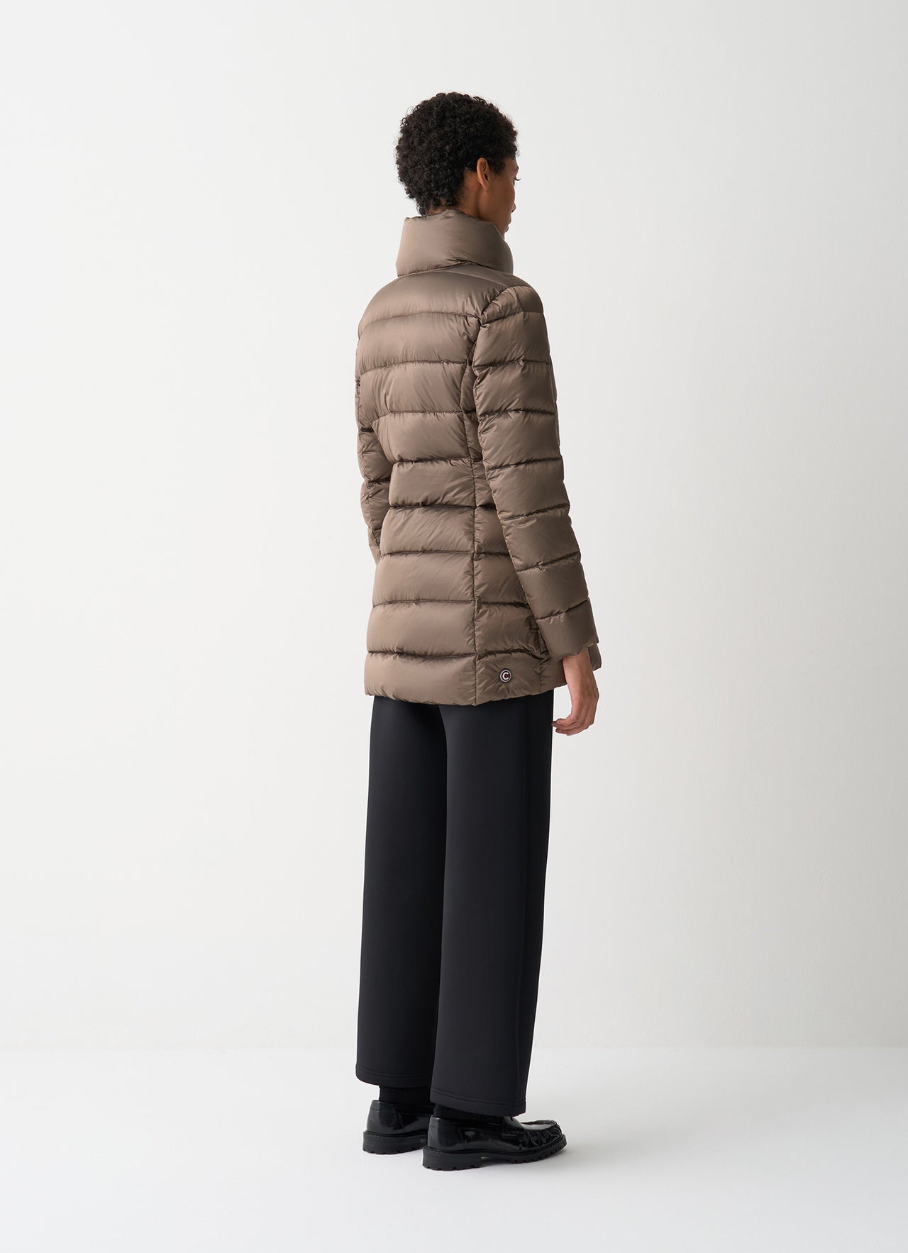 COLMAR giubbotto donna piumino collo alto 2186 2YO DELUXE 37 BRONZO inverno 2025