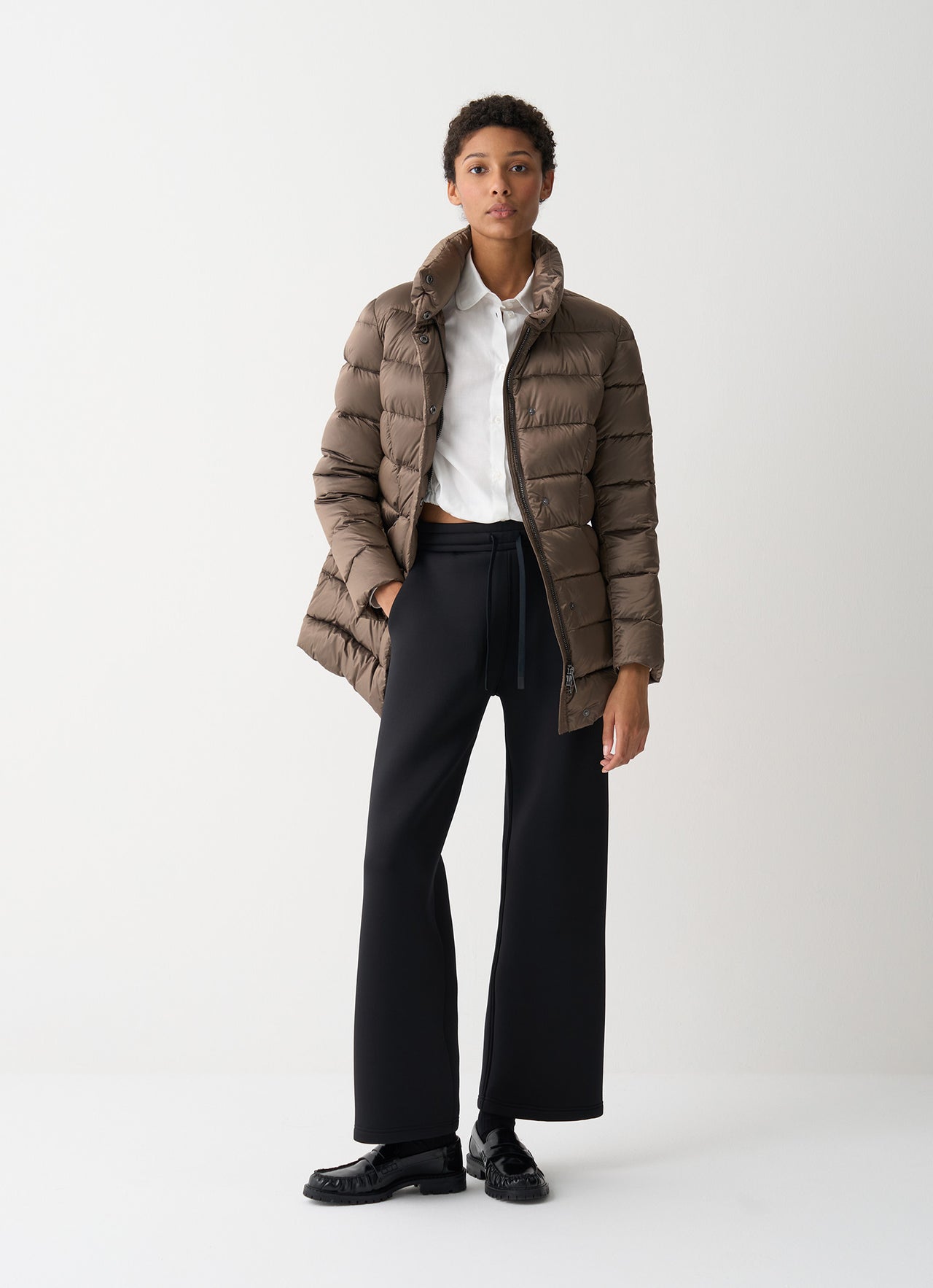 COLMAR giubbotto donna piumino collo alto 2186 2YO DELUXE 37 BRONZO inverno 2025