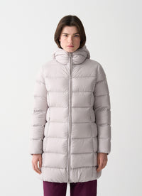 Thumbnail for COLMAR giubbotto donna piumino cappuccio lungo 2243 2XX CAPTION 06 BEIGE inverno 2025