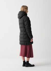 Thumbnail for COLMAR giubbotto donna piumino cappuccio lungo 2243 2XX CAPTION 99 NERO inverno 2025