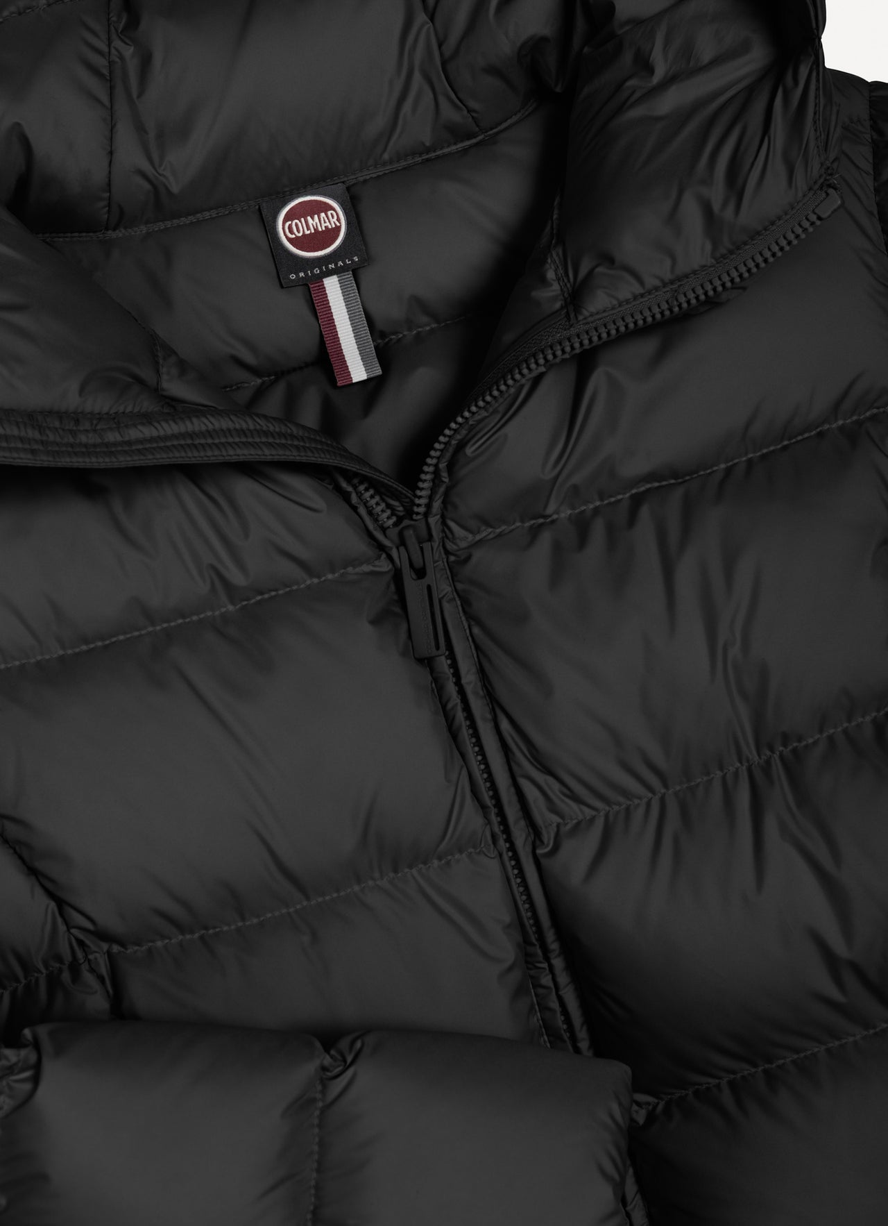 COLMAR giubbotto donna piumino cappuccio lungo 2243 2XX CAPTION 99 NERO inverno 2025