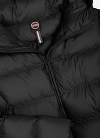 Thumbnail for COLMAR giubbotto donna piumino cappuccio lungo 2243 2XX CAPTION 99 NERO inverno 2025