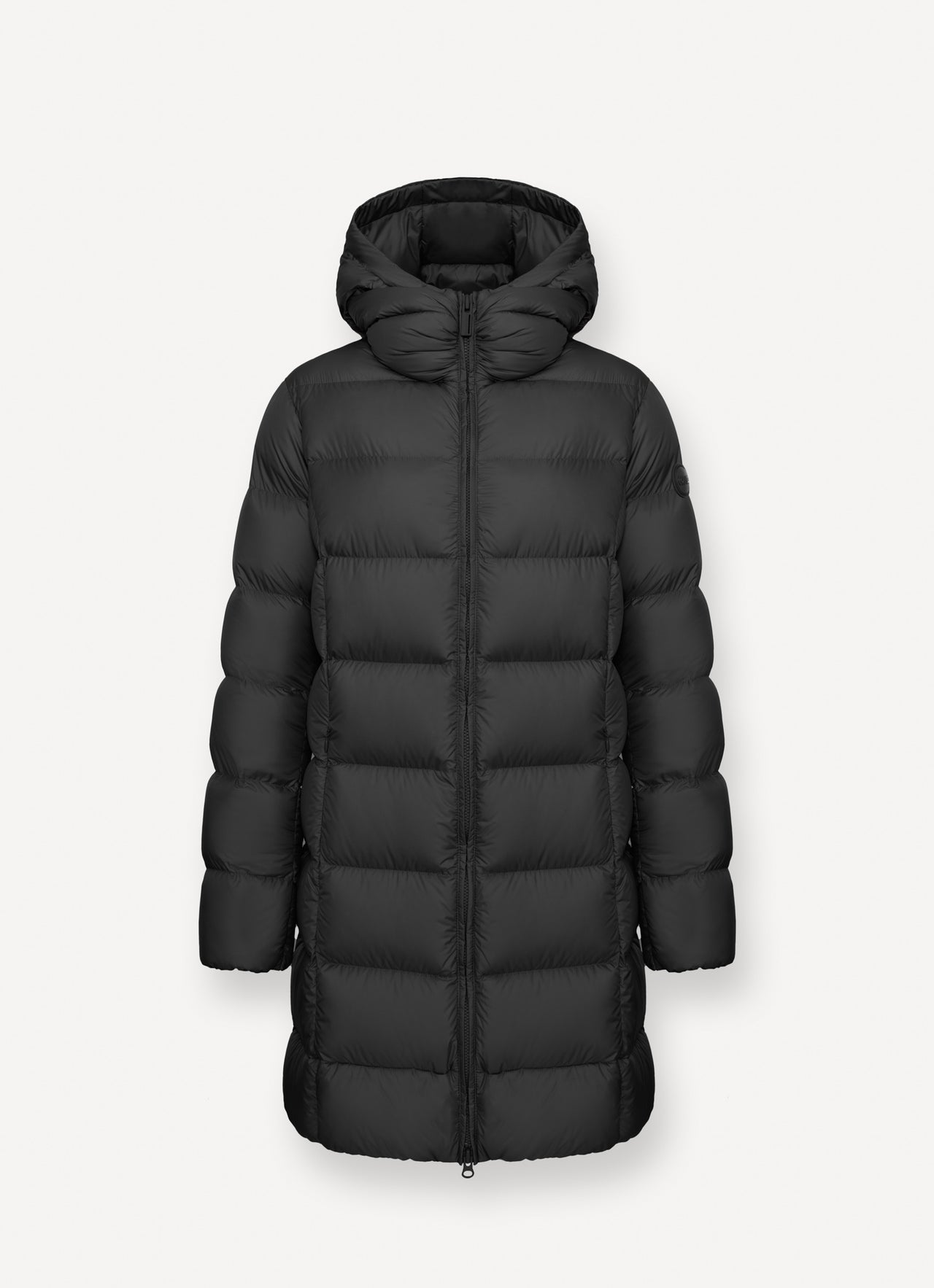 COLMAR giubbotto donna piumino cappuccio lungo 2243 2XX CAPTION 99 NERO inverno 2025