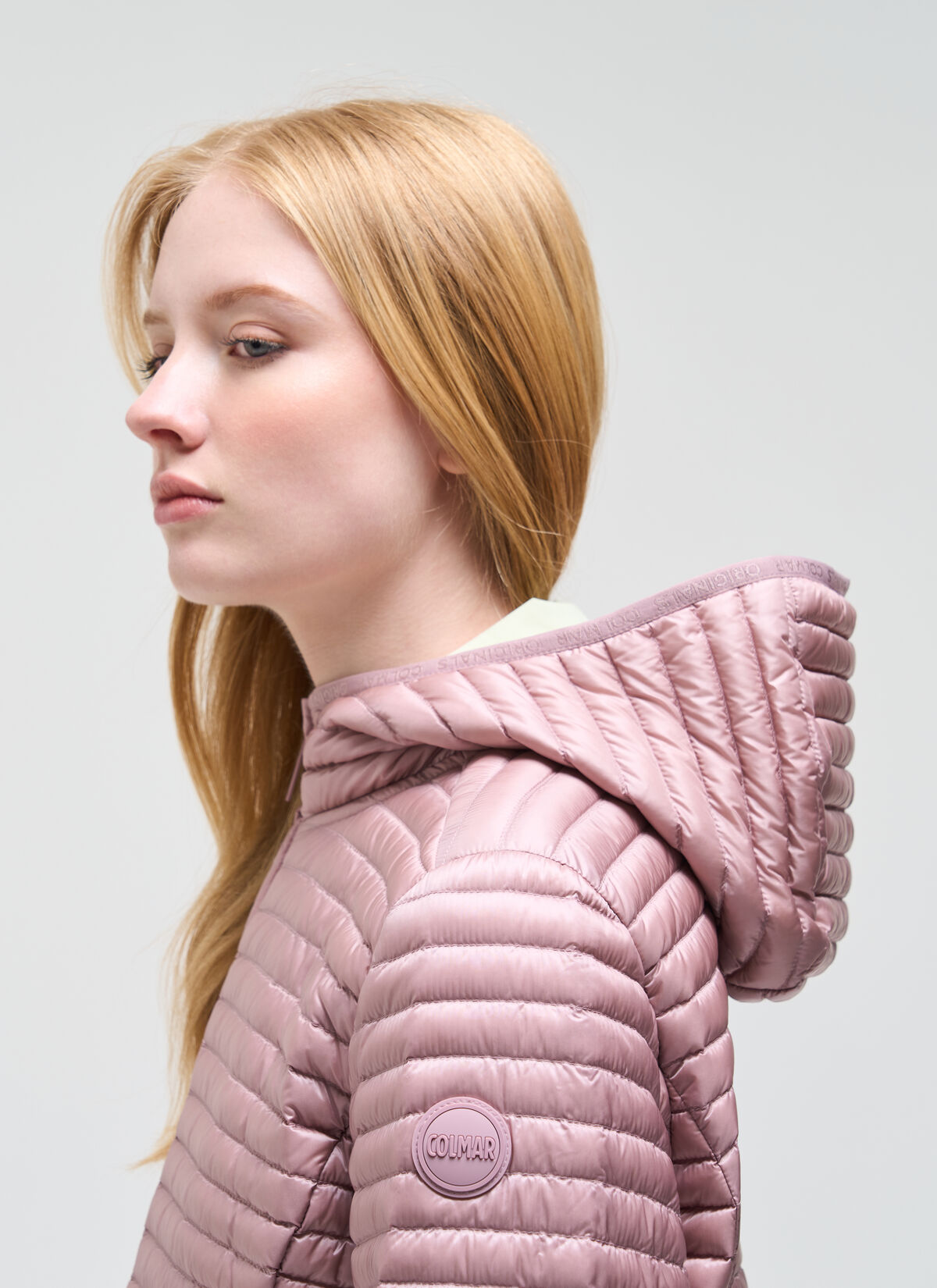 COLMAR giubbino donna slim cappuccio ultraleggero piuma 2228 9VX PUNKY 756 ROSA estate 2026