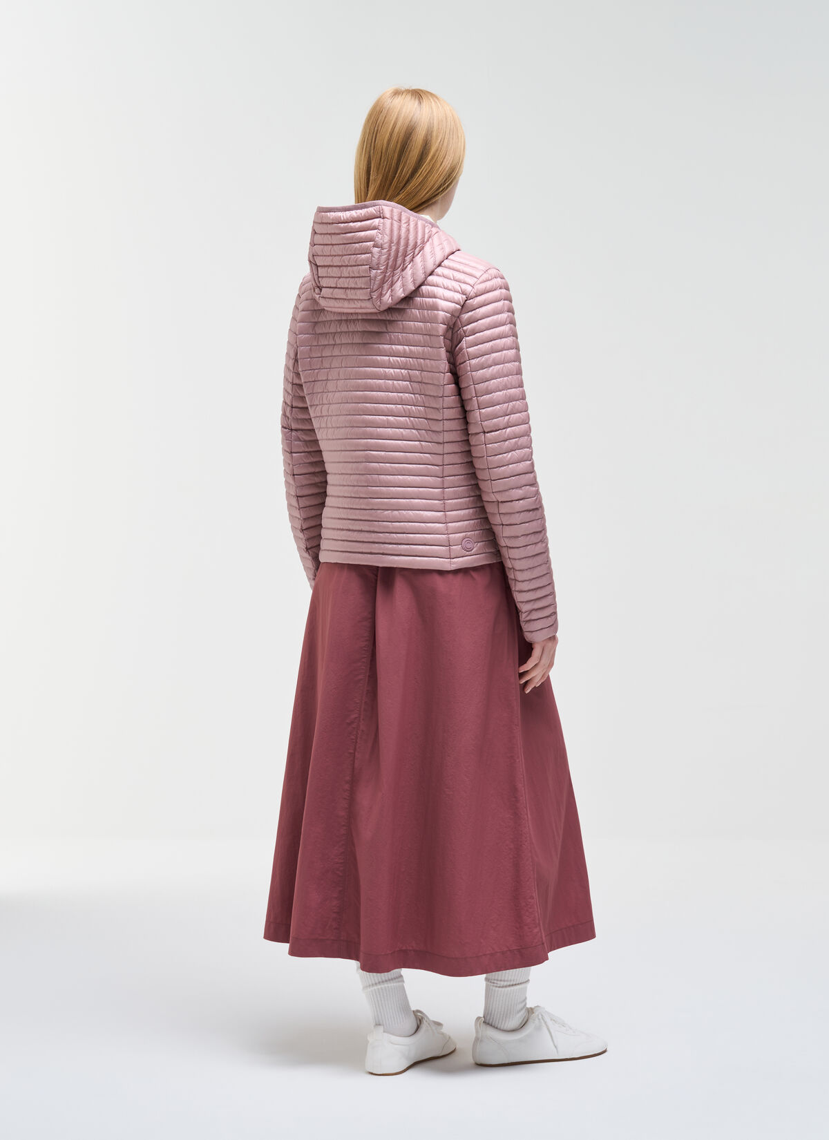 COLMAR giubbino donna slim cappuccio ultraleggero piuma 2228 9VX PUNKY 756 ROSA estate 2026