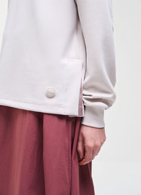 Thumbnail for COLMAR felpa donna girocollo fondo aperto modal 9284 1YH GIRLY 219 BEIGE estate 2026
