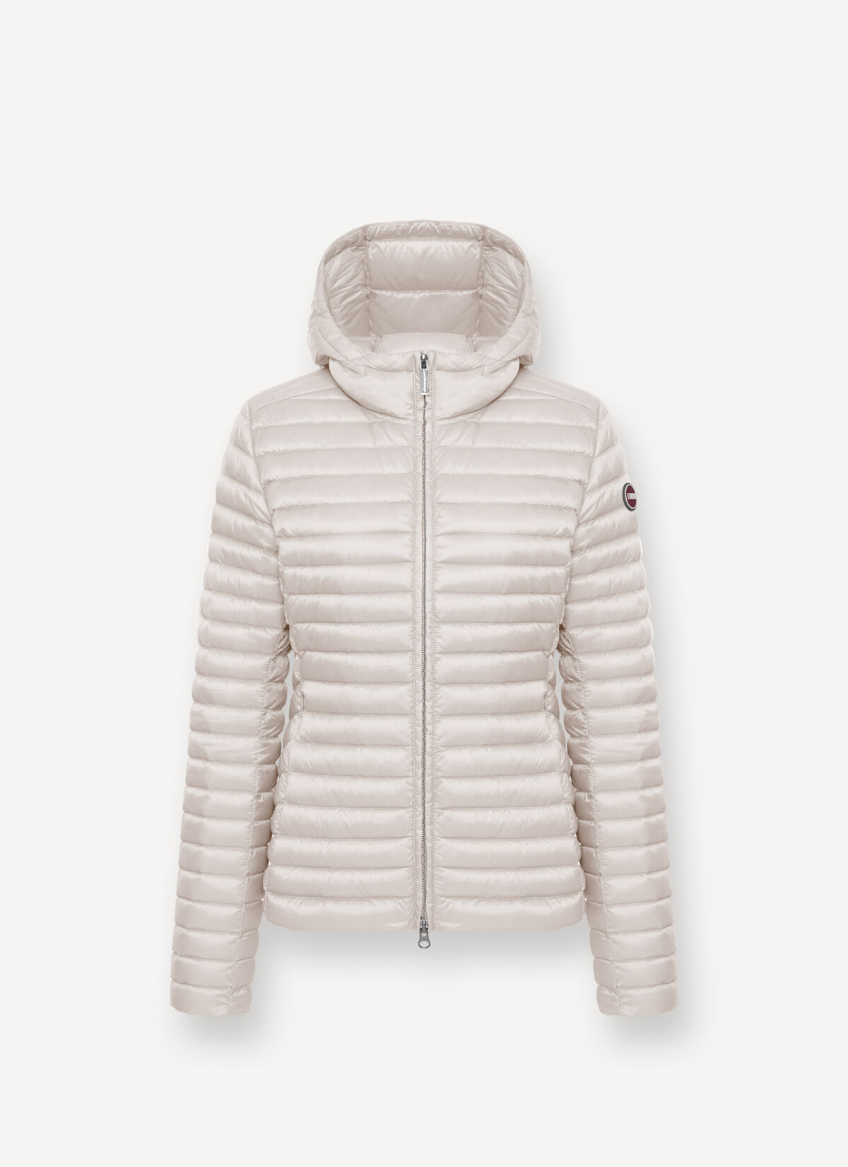 COLMAR giubbino donna slim cappuccio piuma 2213 9VX PUNKY 219 BEIGE estate 2026