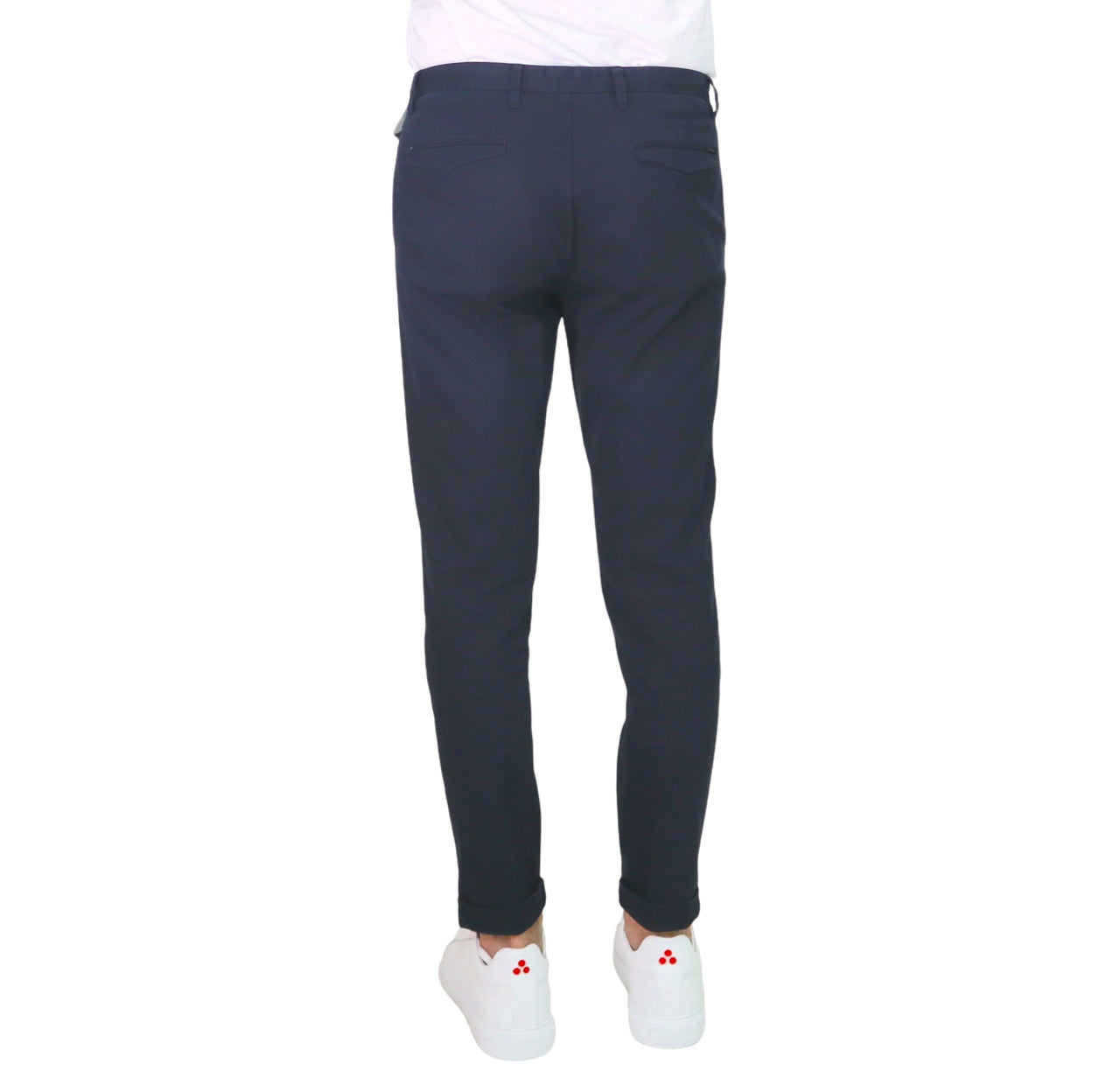 AT.P.CO pantaloni uomo chino slim cotone A321SASA45 TC909/T 799 BLU estate 2026