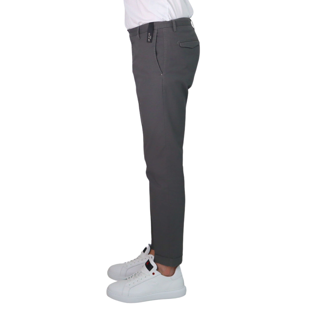 AT.P.CO pantaloni uomo chino slim cotone A321SASA45 TC941BS/T 940 GRIGIO estate 2026
