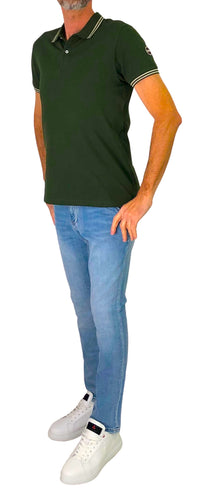 Thumbnail for COLMAR polo uomo manica corta cotone 7699 4SH MONDAY 769 VERDE estate 2026