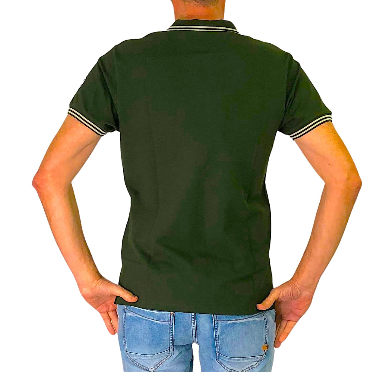 COLMAR polo uomo manica corta cotone 7699 4SH MONDAY 769 VERDE estate 2026