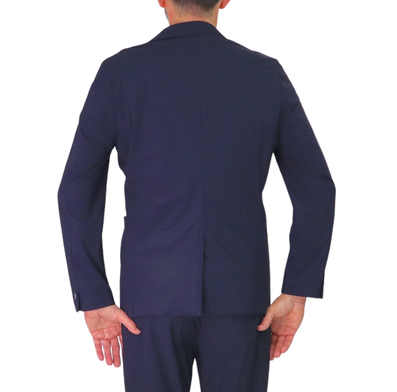 DISTRETTO 12 giacca uomo no stiro stretch leggera JACKET ACTIVE GA1595 0003 BLU estate 2026