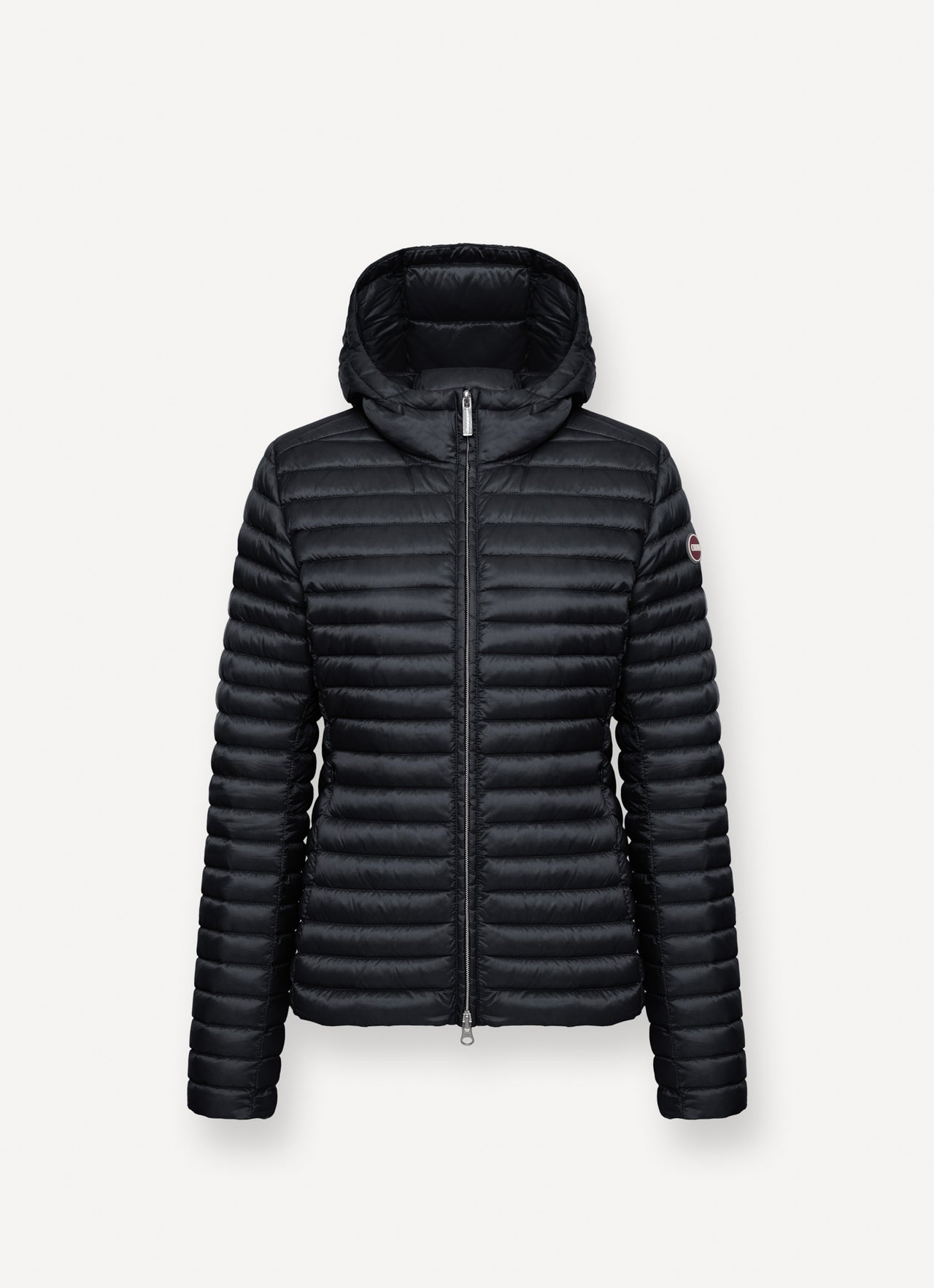 COLMAR giubbino donna slim cappuccio piuma 2213 9VX PUNKY 99 NERO estate 2026
