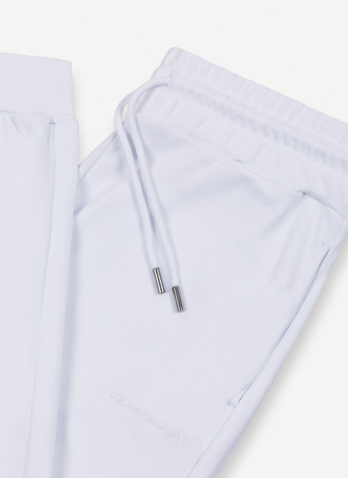 COLMAR pantaloni donna tuta slim polsino cotone 9241R 6YP BACKPACKER 01 BIANCO estate 2026