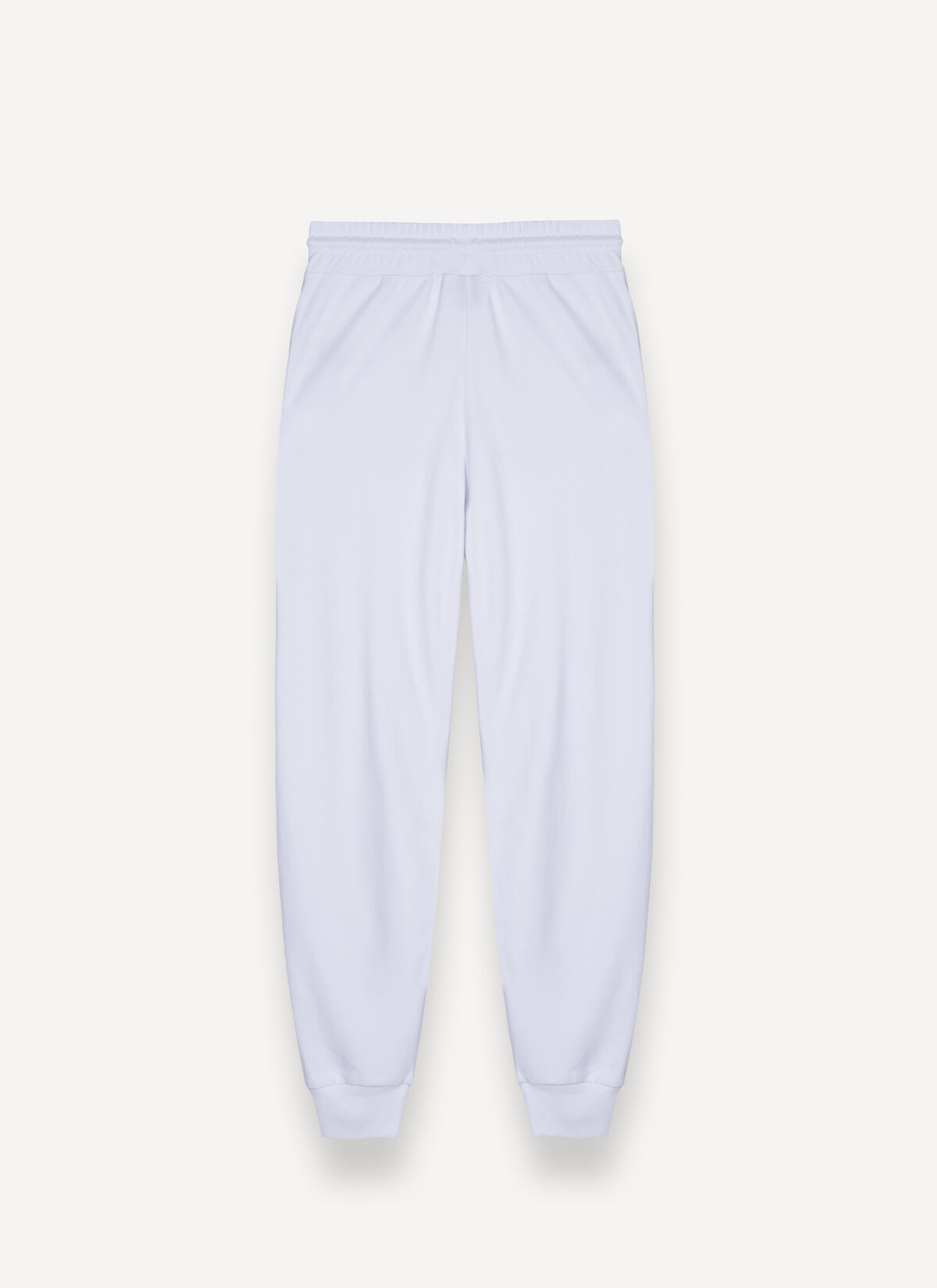 COLMAR pantaloni donna tuta slim polsino cotone 9241R 6YP BACKPACKER 01 BIANCO estate 2026