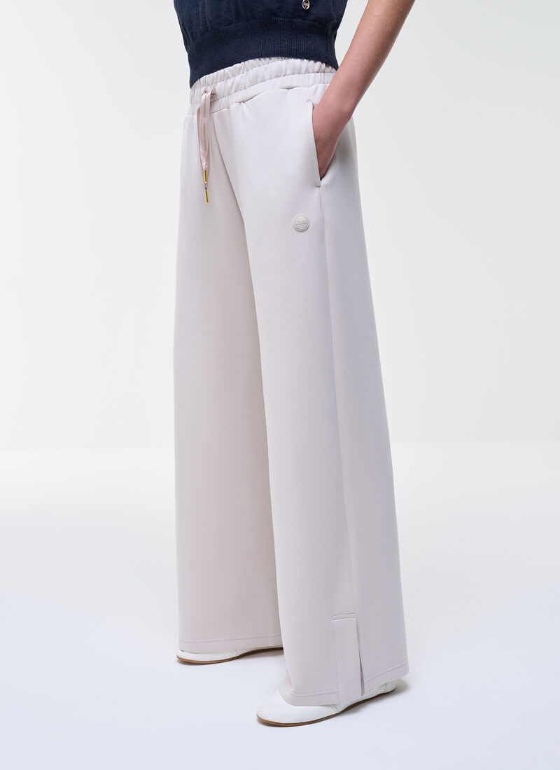 COLMAR pantaloni donna tuta palazzo wide leg modal 9290 1YH GIRLY 219 BEIGE estate 2026
